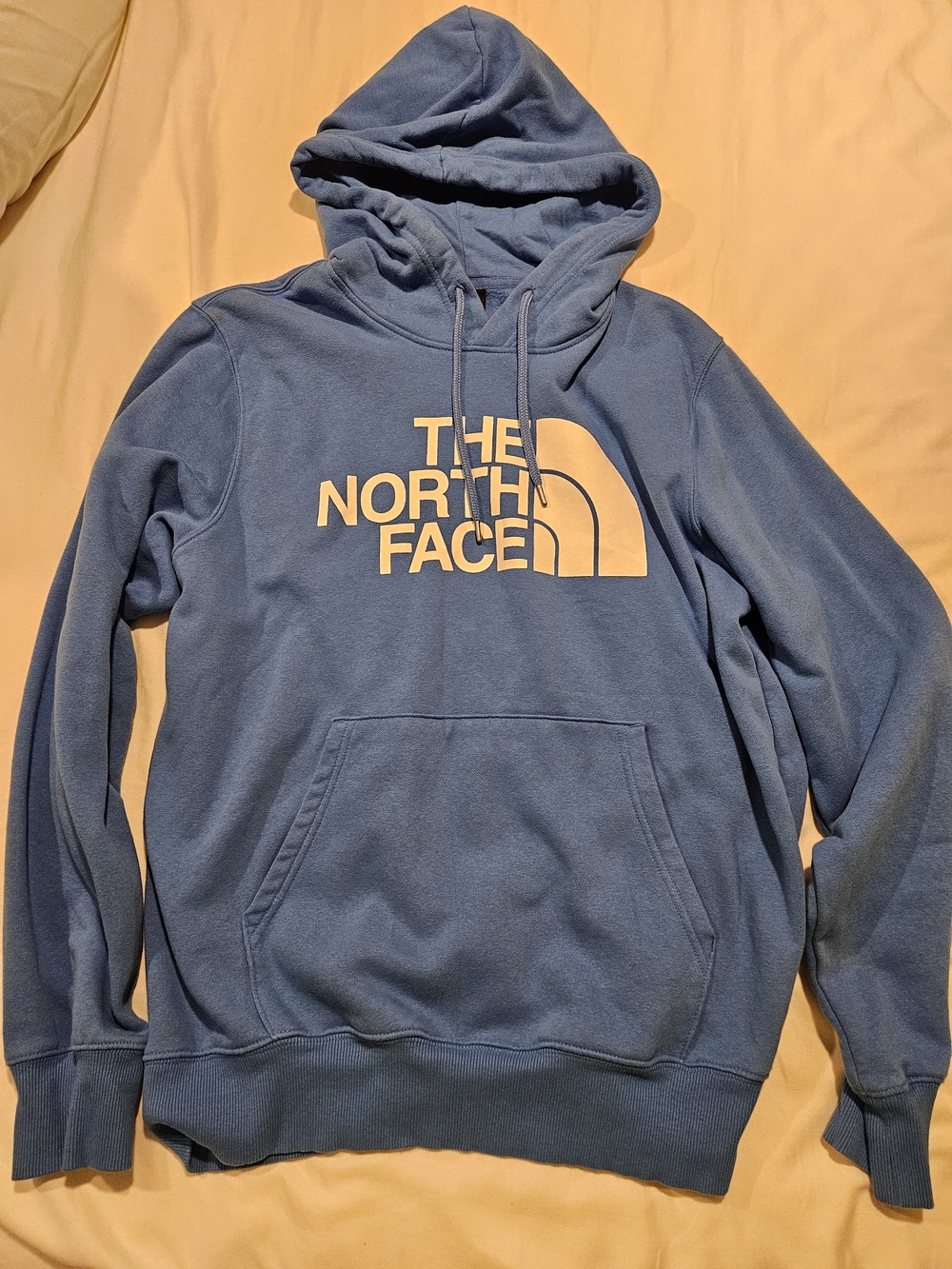 The North Face Men's Dusty Blue Logo Pullover Hoodie
